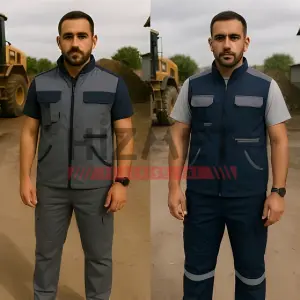 Alt Üst Yazlık Pantolon Yelek Takımı